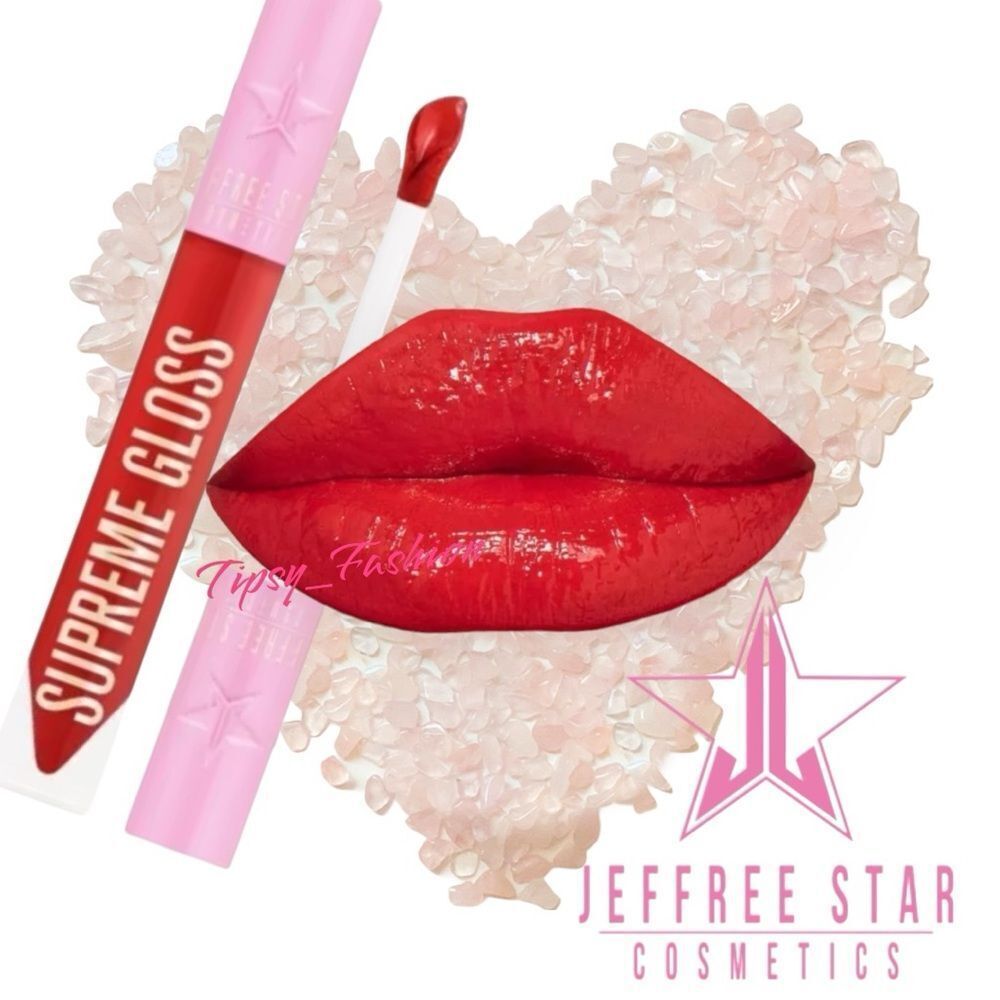 Jeffree Star Cosmetics Red Affair Supreme Gloss Red Lip Gloss NIB